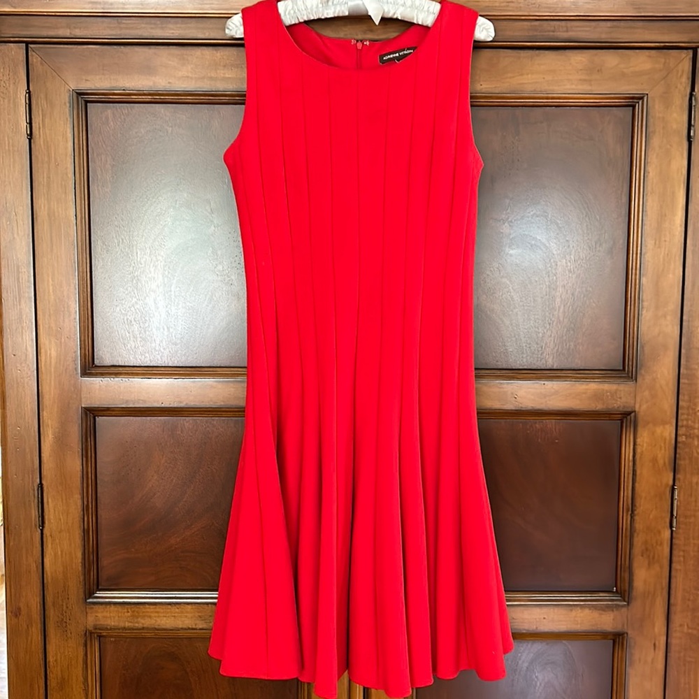 Beautiful Red Dress by Andrienne Vittadini Size 4